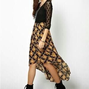 Free People Lonesome Dove High Low Dress